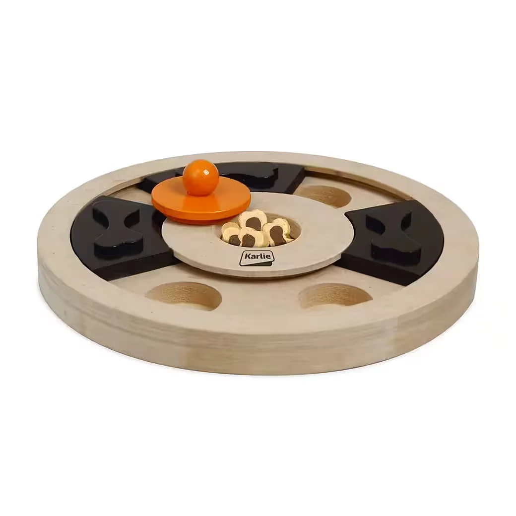 KARLIE Intelligenzspielzeug Holz Wooden Brain Train Hera für Hunde