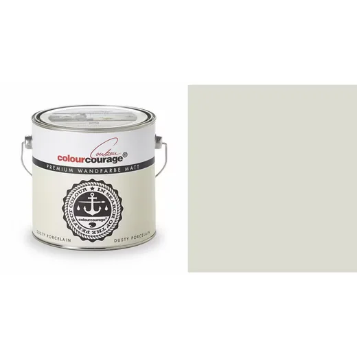 COLOURCOURAGE Vollton- und Abtönfarbe 2,5 L Premium Innen-Wandfarbe