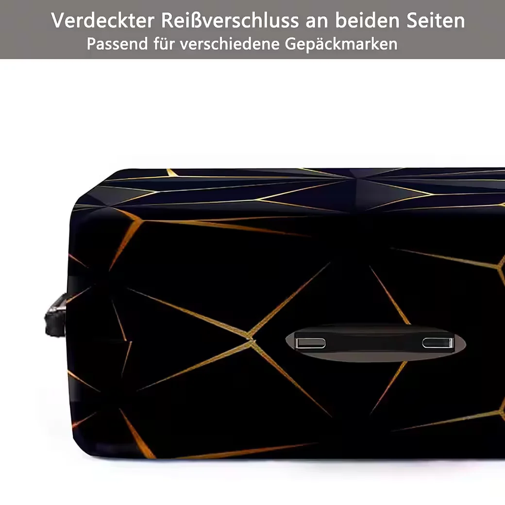 AGGER Kofferhülle 18–32 Zoll Polyester Gepäckschutz