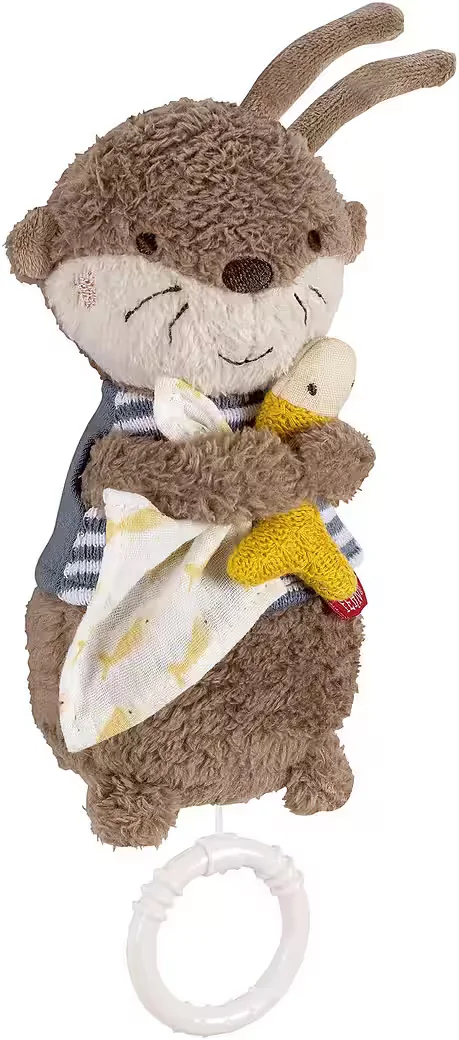 FEHN Mini Spieluhr Otter Theo für Babys