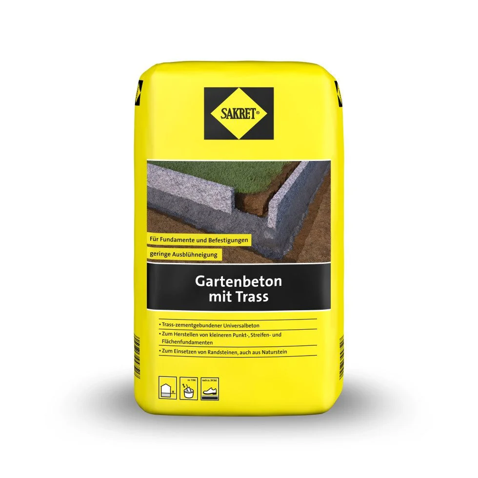 SAKRET Gartenbeton mit Trass 10 kg