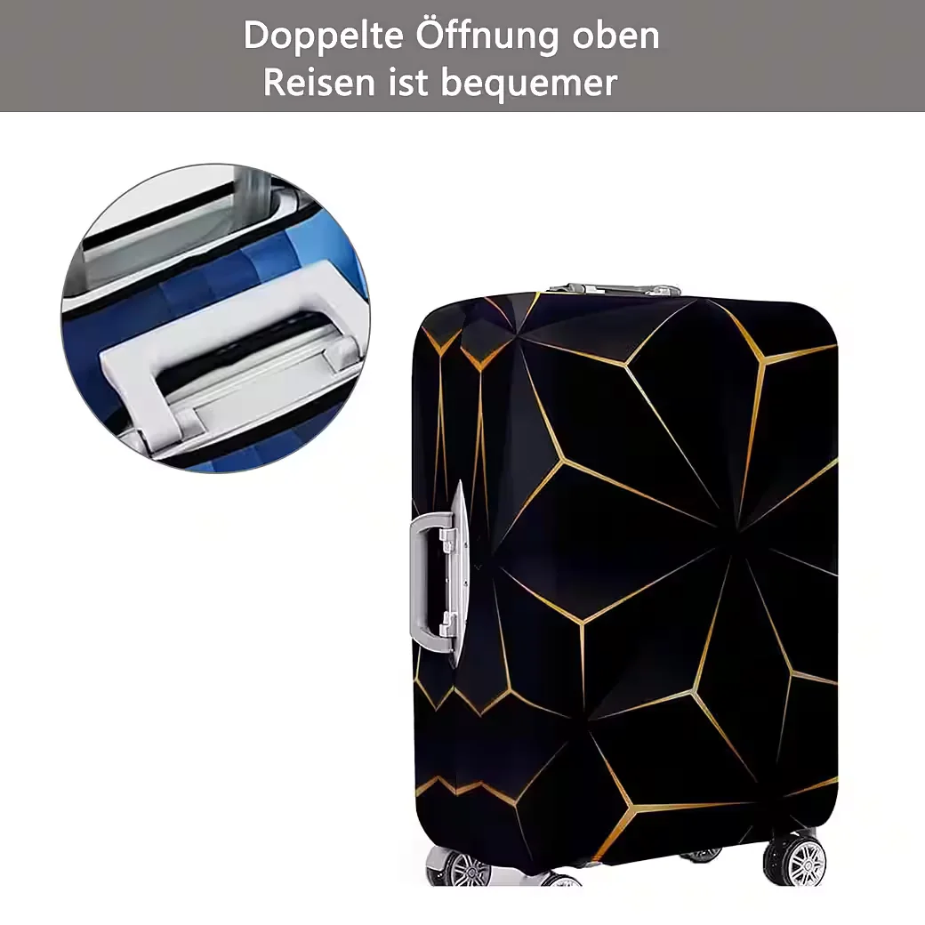 AGGER Kofferhülle 18–32 Zoll Polyester Gepäckschutz
