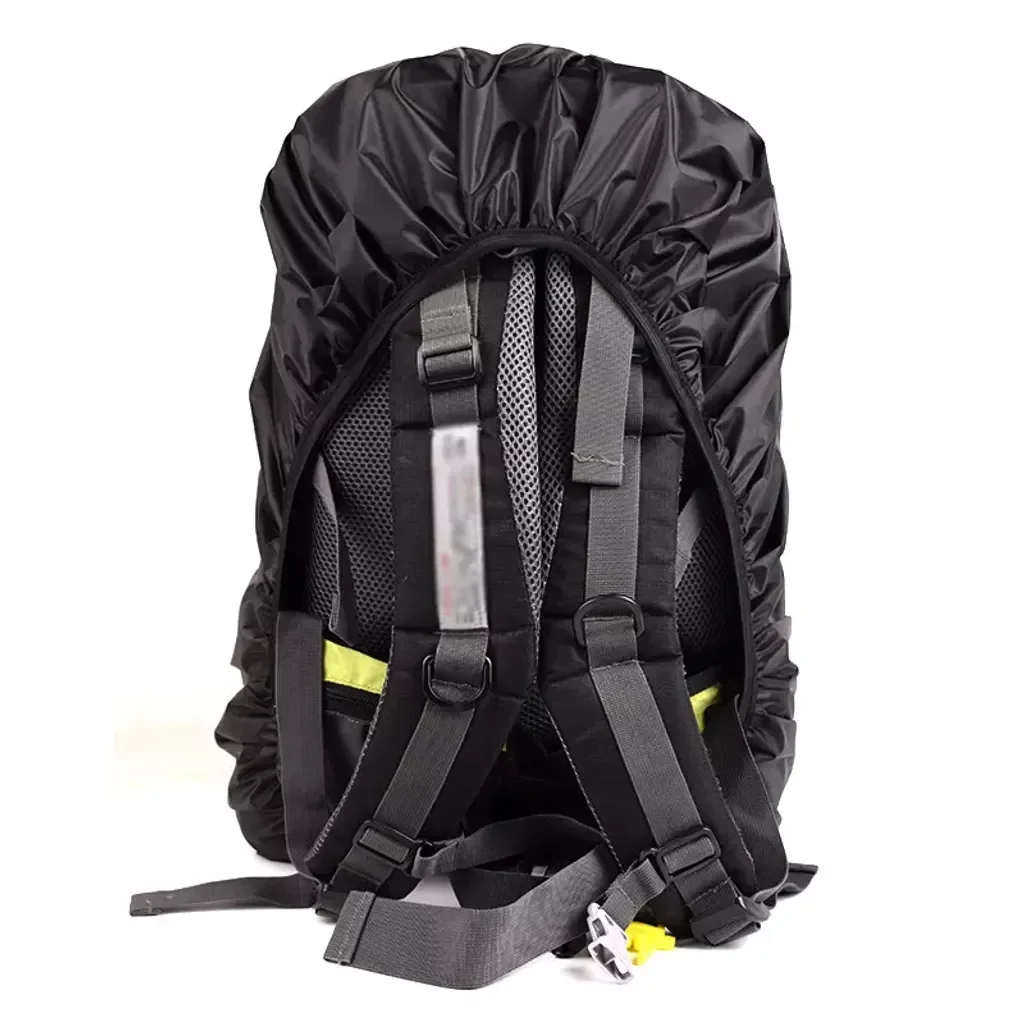 ILLES-LAEDCHEN Rucksack-Regenhülle wasserdicht Reflektoren M schwarz