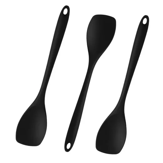 FOUORTUNATE-BEE Kochlöffel Set 3 teilig hitzebeständig ergonomisch