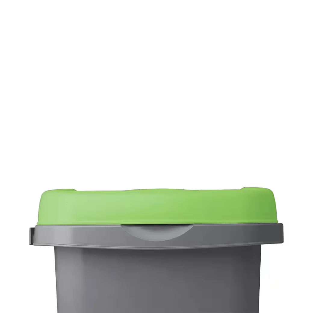 Casaria Mülleimer Küche 25L mit Deckel geruchsdicht Beutelhalter