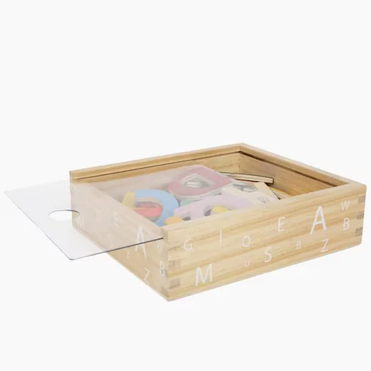 SMALL FOOT Magnetbuchstaben Alphabet Lernspielzeug bunt Educate