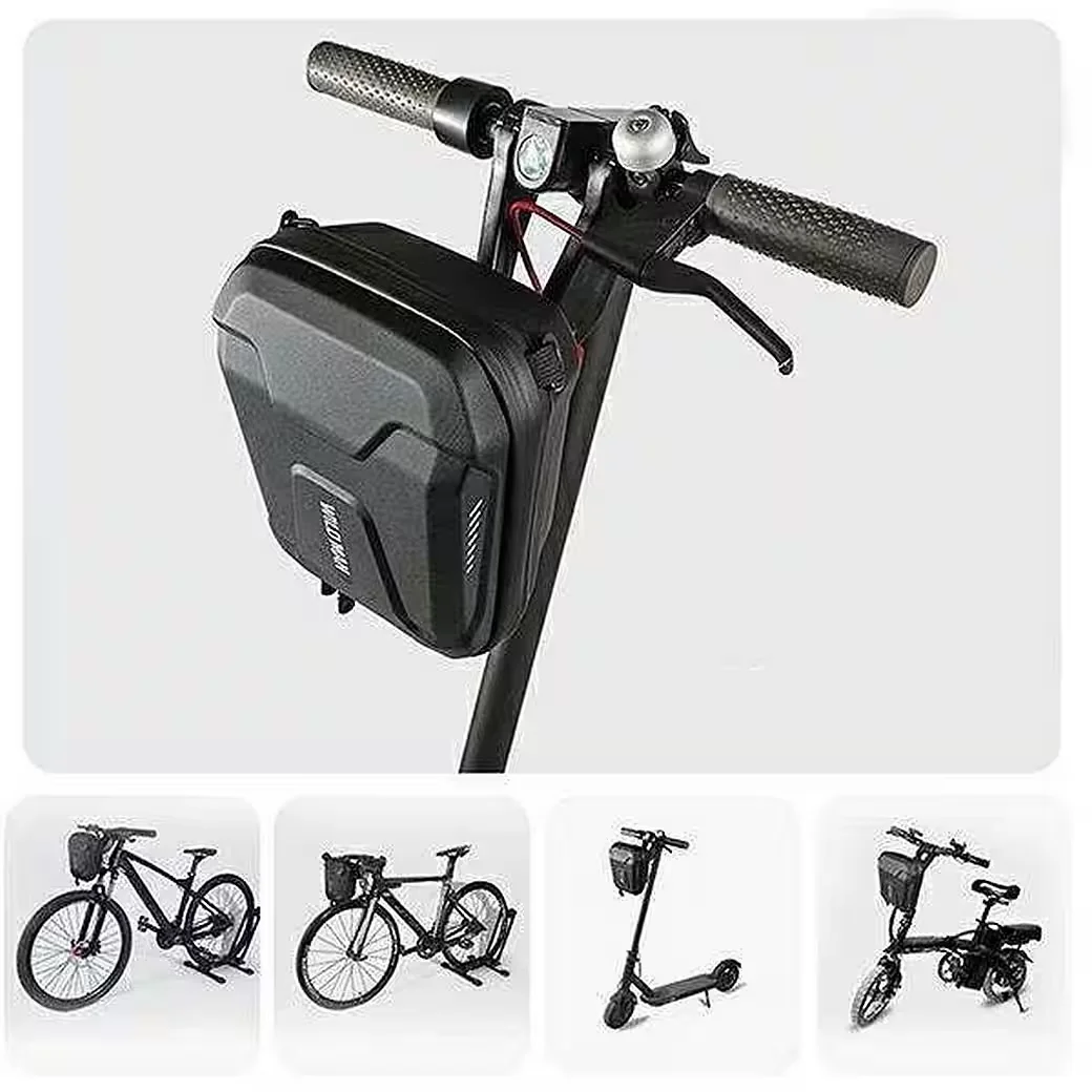 WILDMAN Lenkertasche Fahrrad 3L schwarz E8 mit Reißverschluss