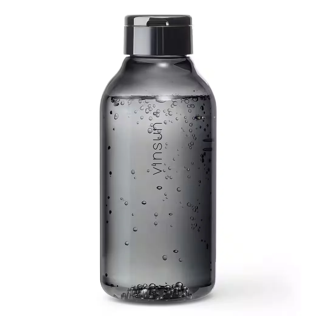 VINSUN Trinkflasche 750 ml Tritan auslaufsicher kohlensäuregeeignet