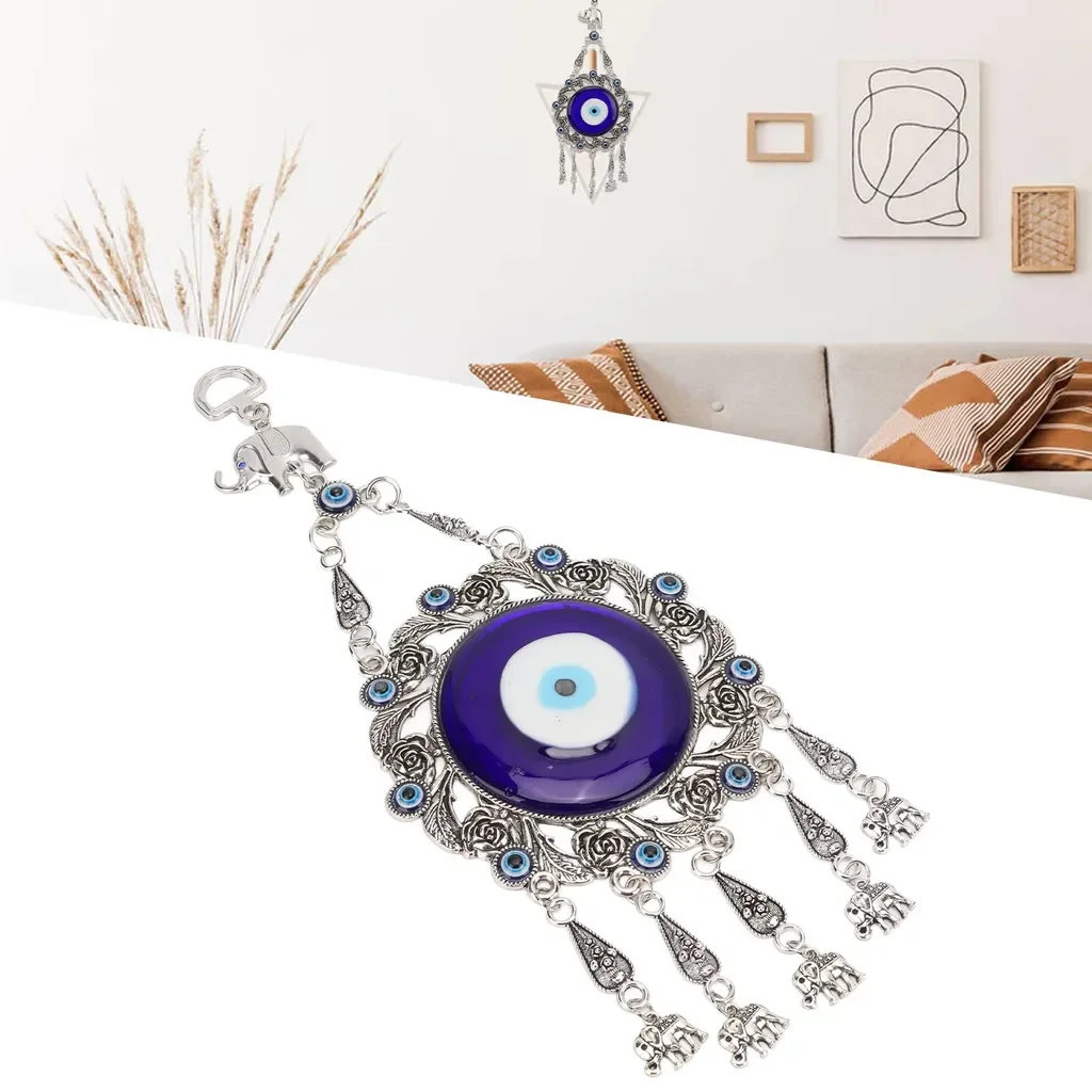 Cocosity Nazar Amulett Wanddeko Blaues Auge Türkisches Glück