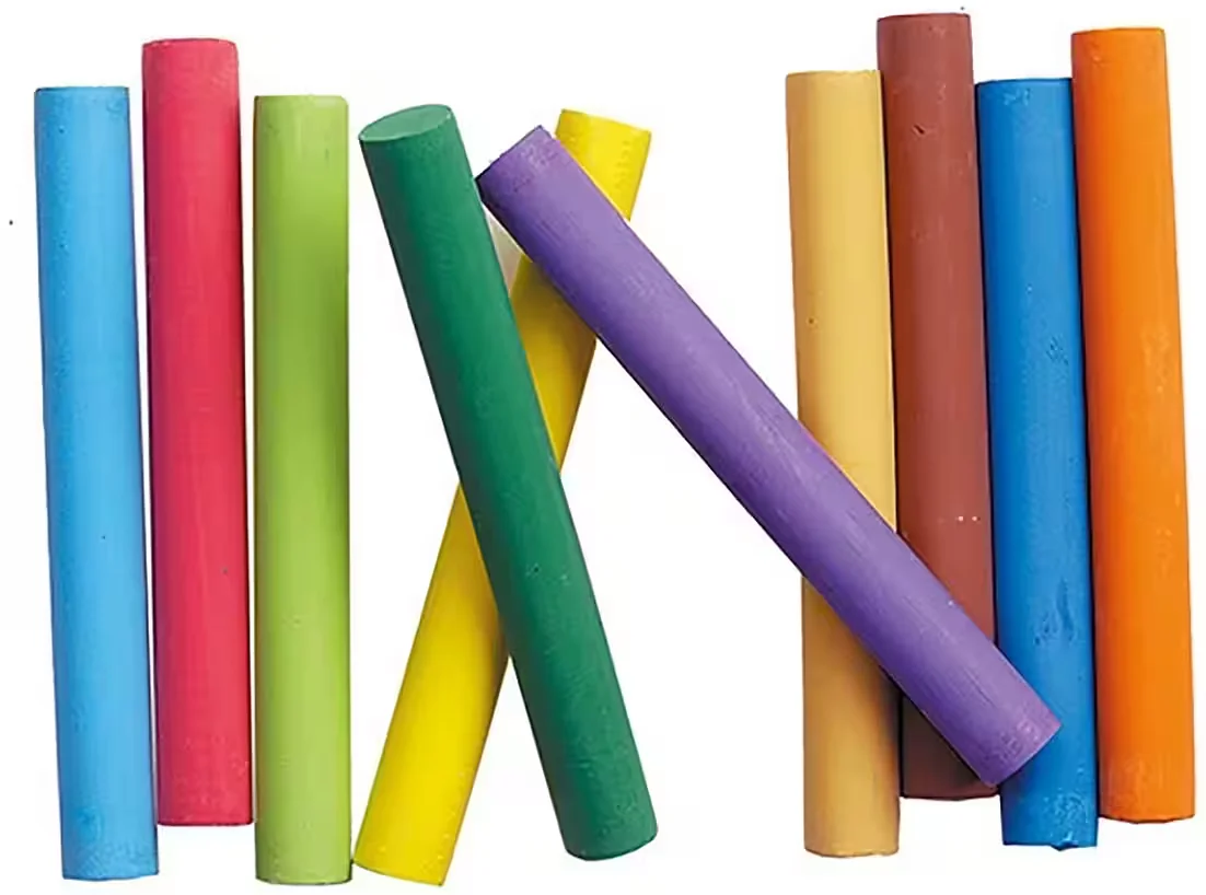 Jovi Classcolor Tafelkreide 100 Stück farbig sortiert Staubschutzbox