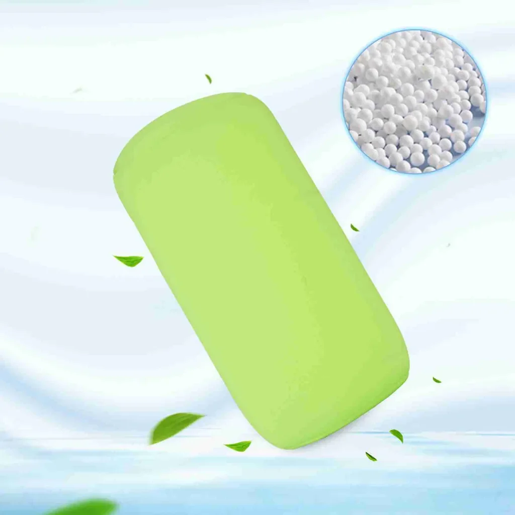 Cocosity Microbead Nackenstützkissen Rolle Rückenkissen grün Reise