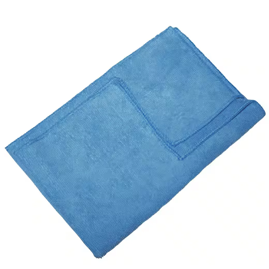 PRIMEBAG Mikrofasertuch für Glas und Fenster blau