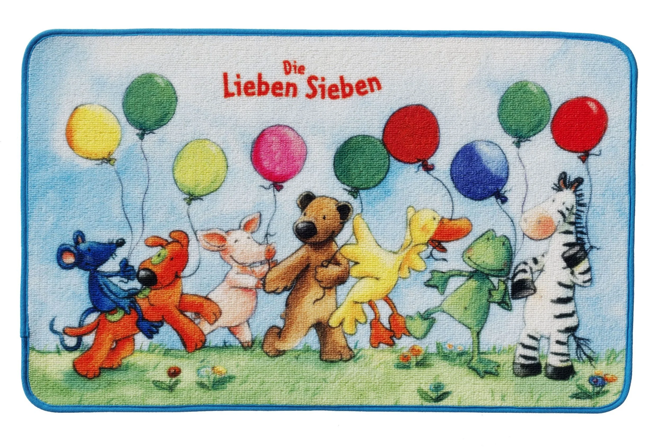 DIE LIEBEN SIEBEN Kinderteppich Spielmatte 50x80 cm