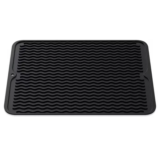 ARENDO Abtropfmatte TPR 40x30 cm rutschhemmend spülmaschinenfest