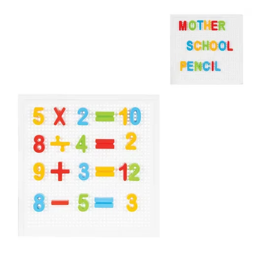 PILSAN Lernspielzeug Buchstaben und Zahlen Lernset 03297