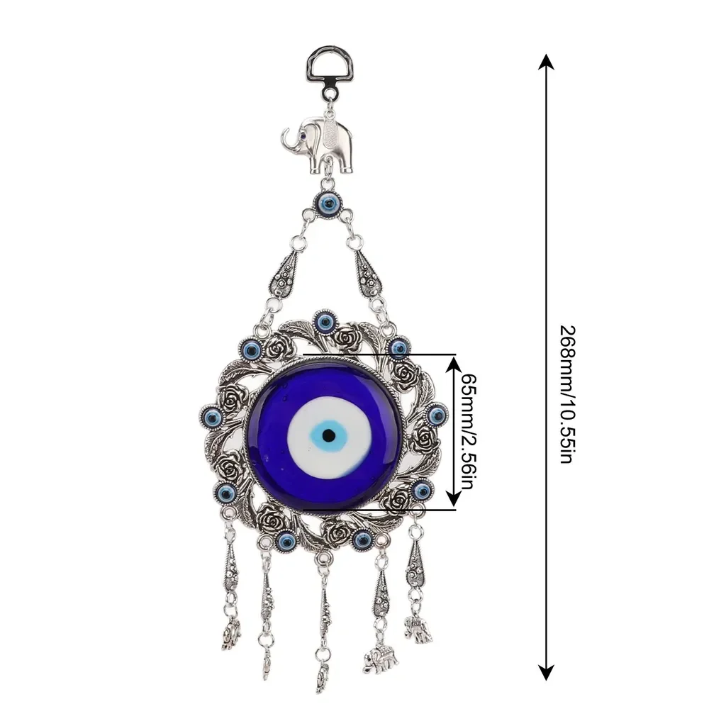 Cocosity Nazar Amulett Wanddeko Blaues Auge Türkisches Glück