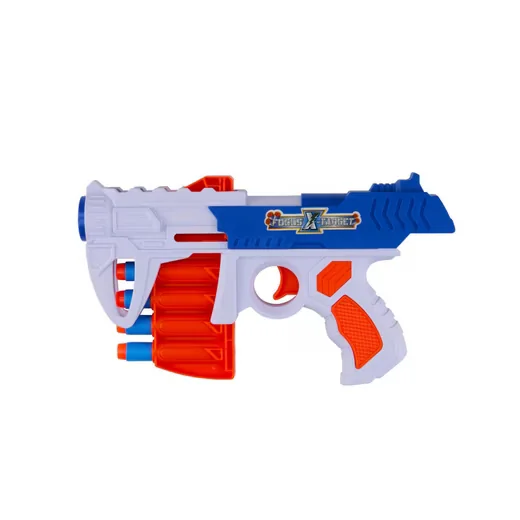 EDDY TOYS Blaster Bullseye Zielspiel Dartpistole Schaumstoffdarts