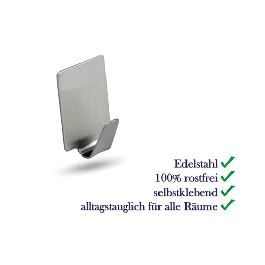 Bestlivings Wandhaken 76409 Selbstklebehaken ohne Bohren