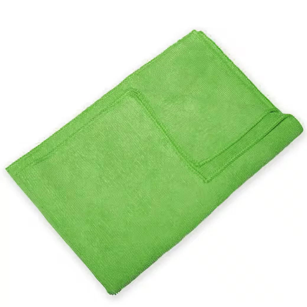 PRIMEBAG Glastuch Mikrofasertuch für Fenster grün