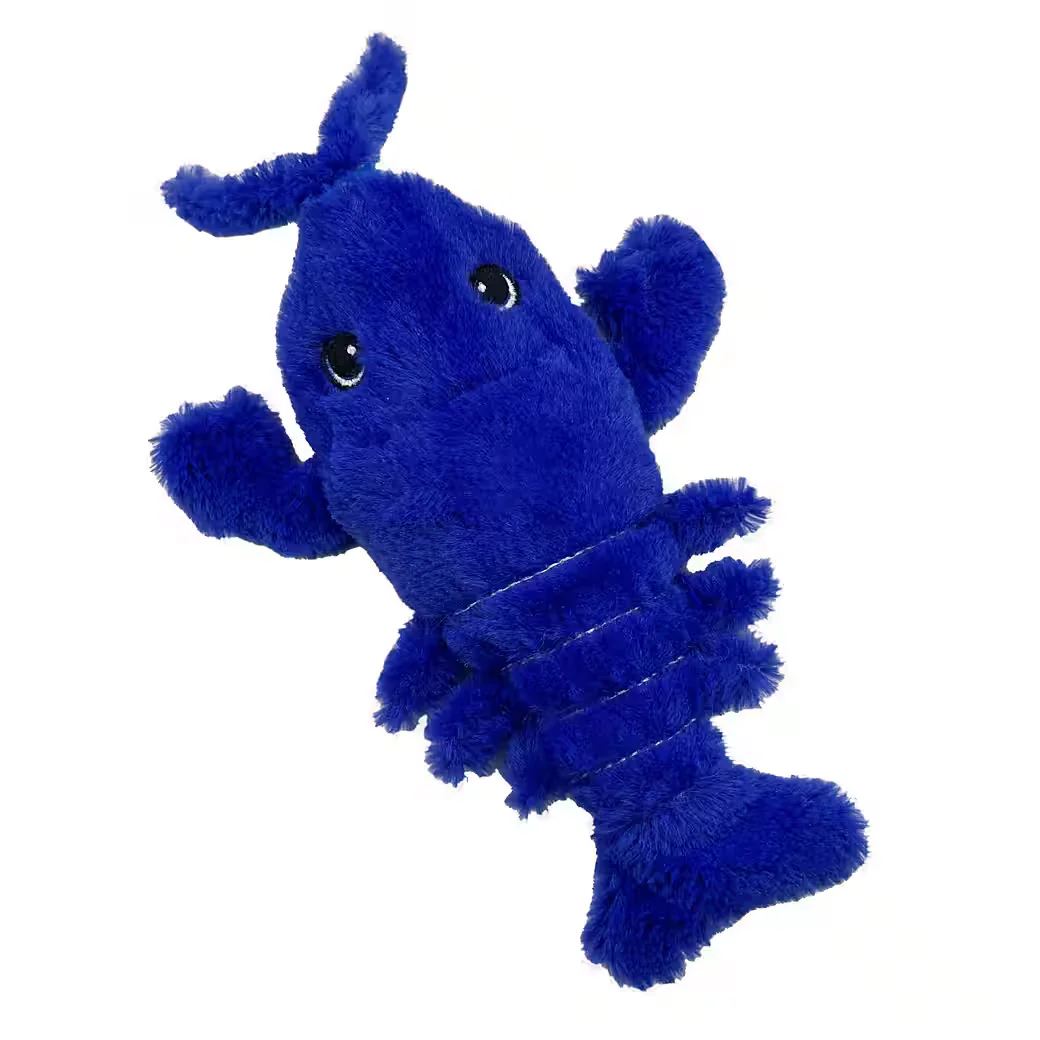 AUMÜLLER Katzenspielzeug Lucky Lobster Zappelhummer mit Katzenminze