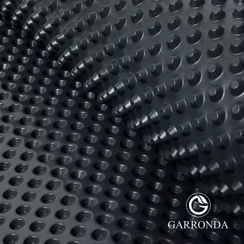 GARRONDA HDPE Noppenfolie Bauwerksabdichtung Mauerschutz GD-0160