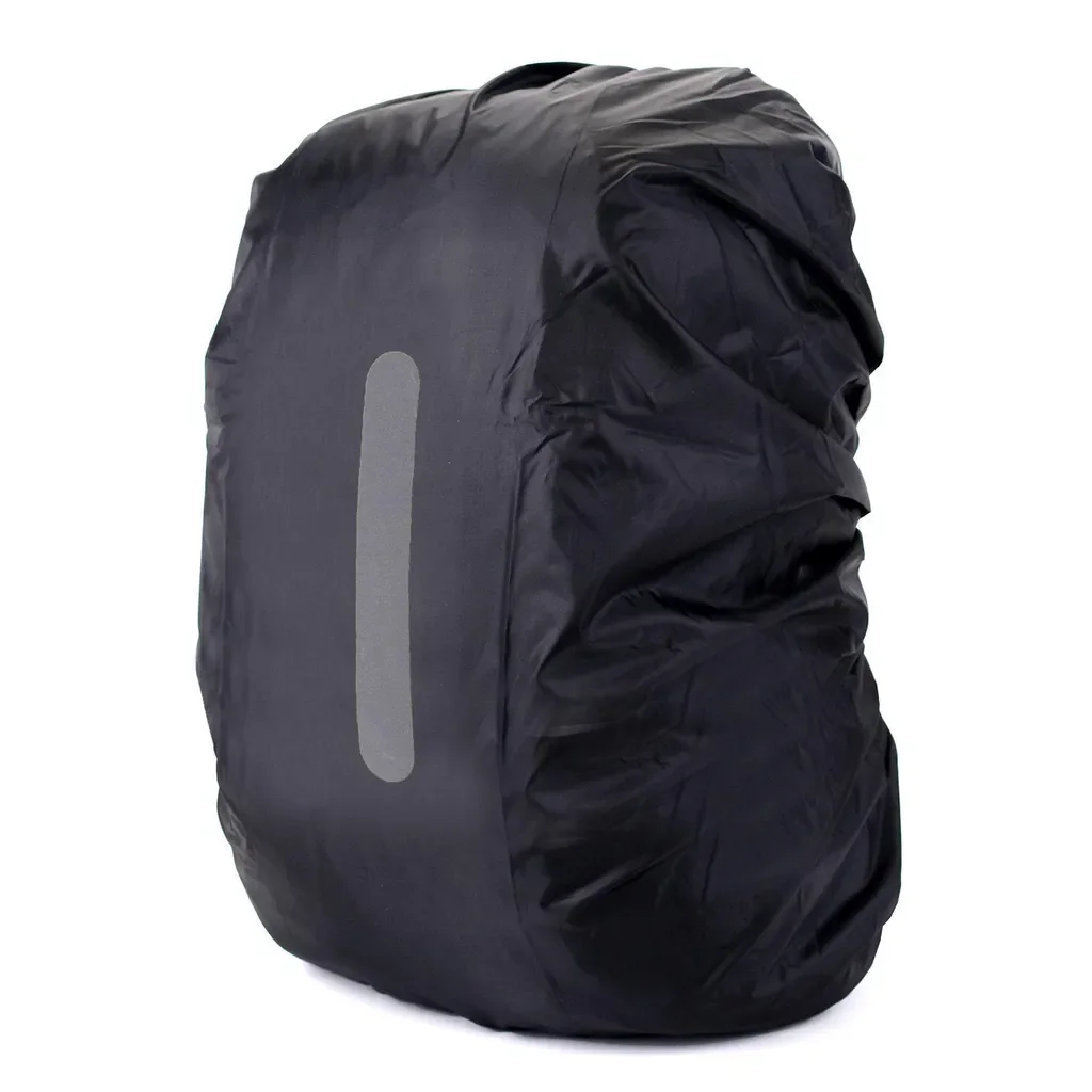 ILLES-LAEDCHEN Rucksack-Regenhülle wasserdicht Reflektoren M schwarz