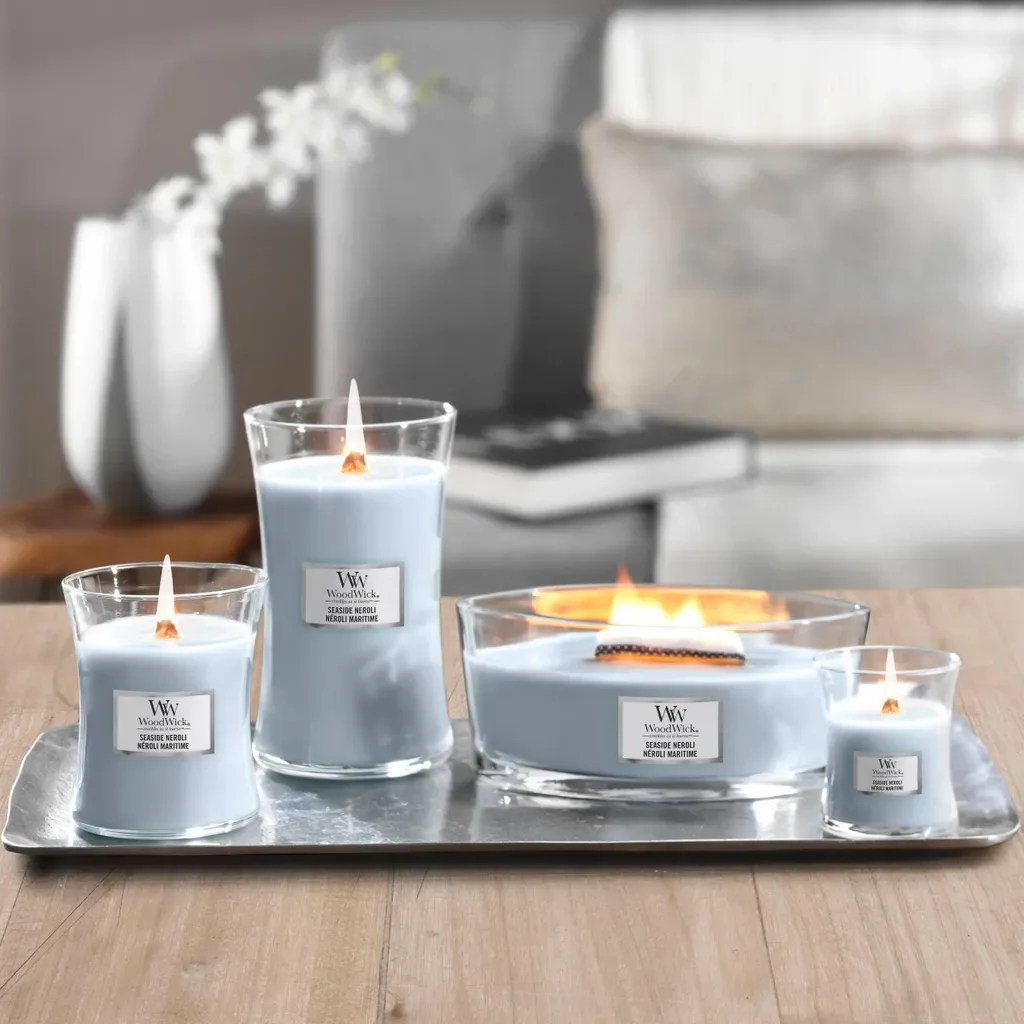 Woodwick Duftkerze Seaside Neroli 610 g