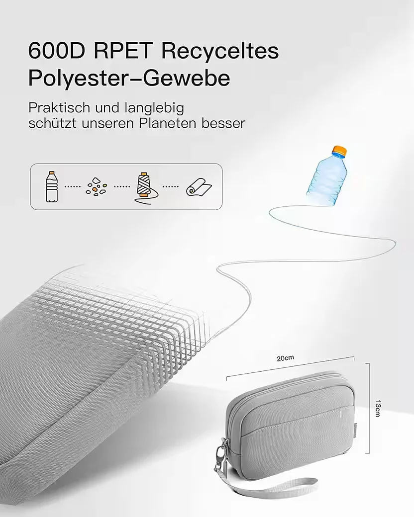 FELIXLEO Kabel Organizer spritzwasserfest Reisetasche Maus USB Stick