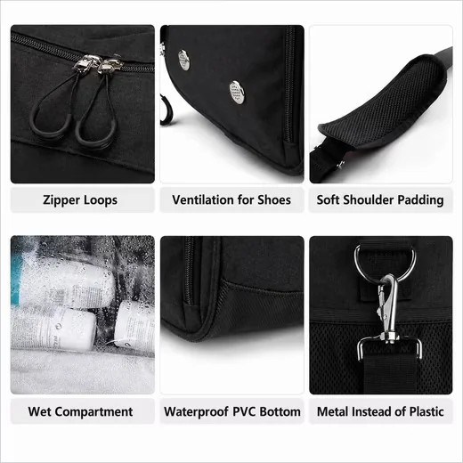 IBETTERTEC Sporttasche klein Damen Herren Reisetasche Training Fitness
