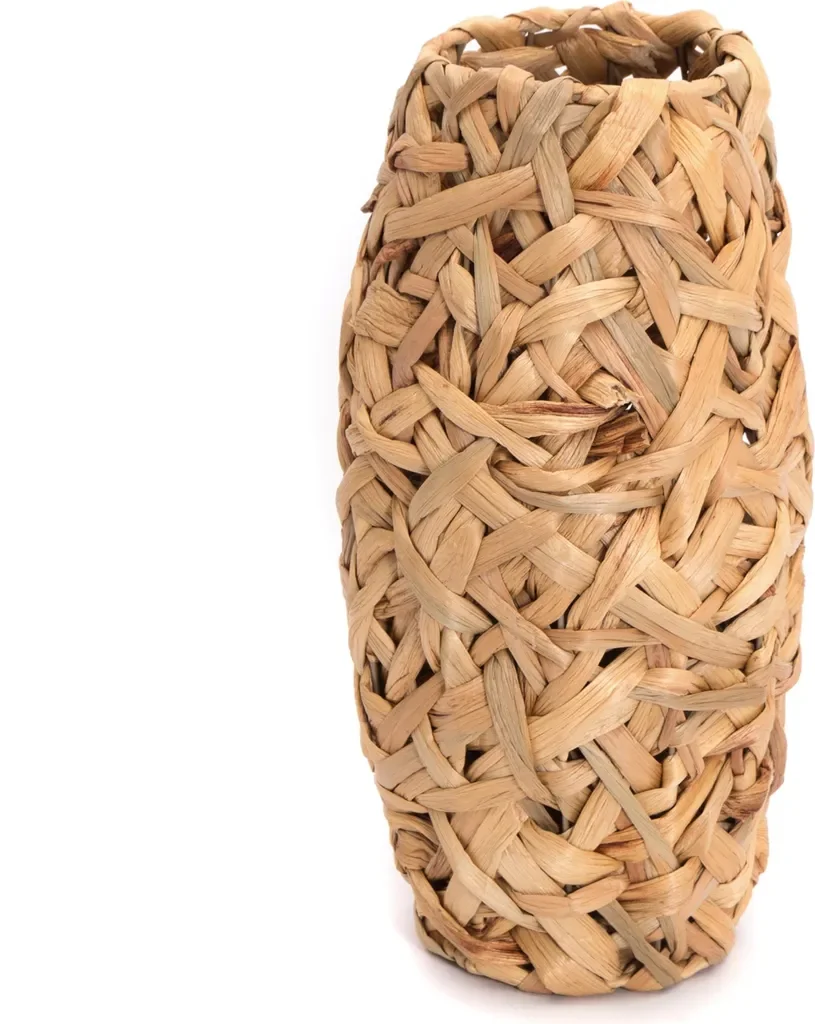 XTRADEFACTORY Bodenvase Calida 40 cm aus Wasserhyazinthe geflochten