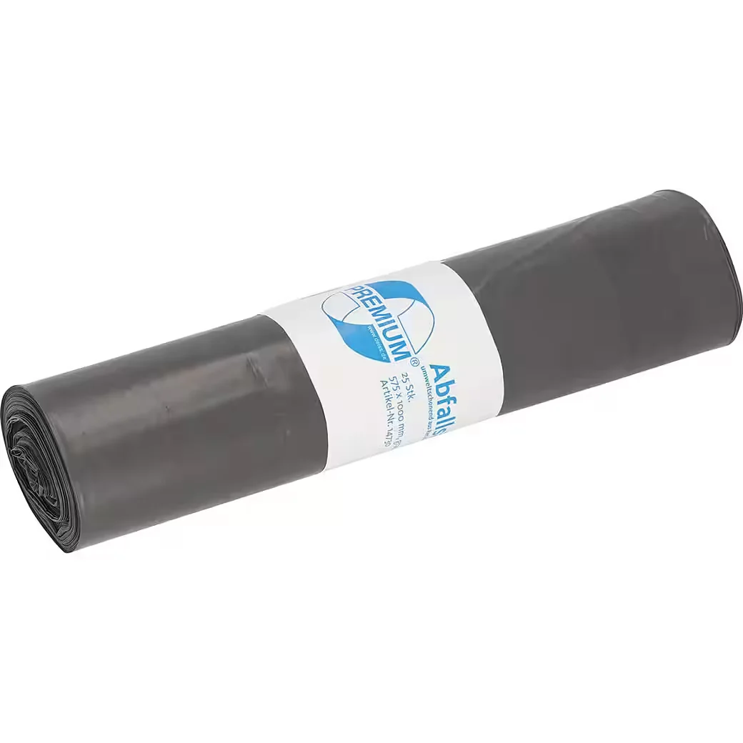 SOENNECKEN Papierkorb Abfallsack 70 l grau 575 x 1000 mm 25 Stück