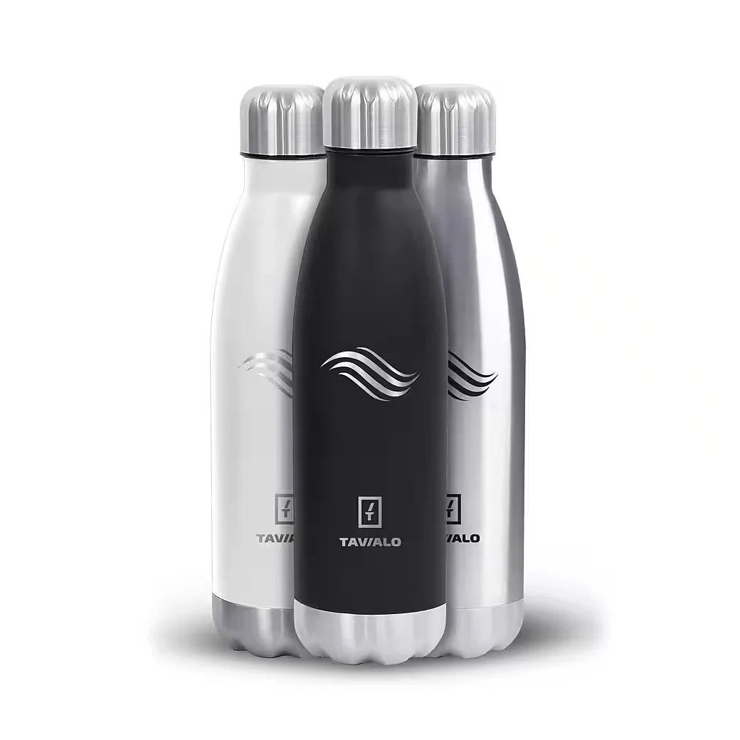 TAVIALO Isolierflasche 500 ml Edelstahl Trinkflasche BPA frei