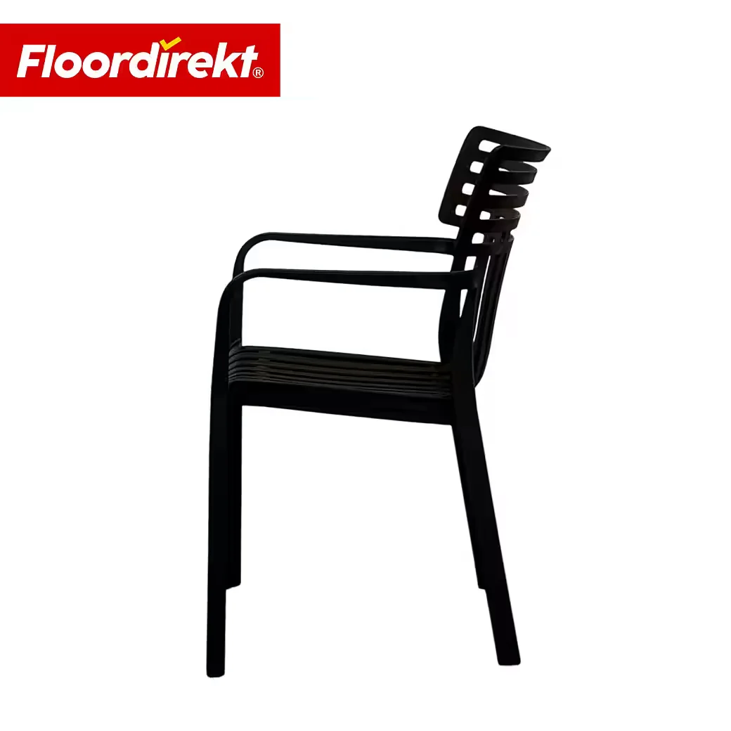 FLOORDIREKT Terrano Gartenstuhl stapelbar wetterfest UV beständig