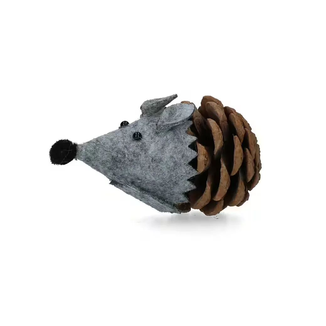 FOREST FRIENDS Katzenspielzeug Maus grau