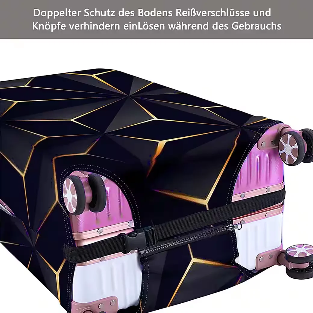 AGGER Kofferhülle 18–32 Zoll Polyester Gepäckschutz