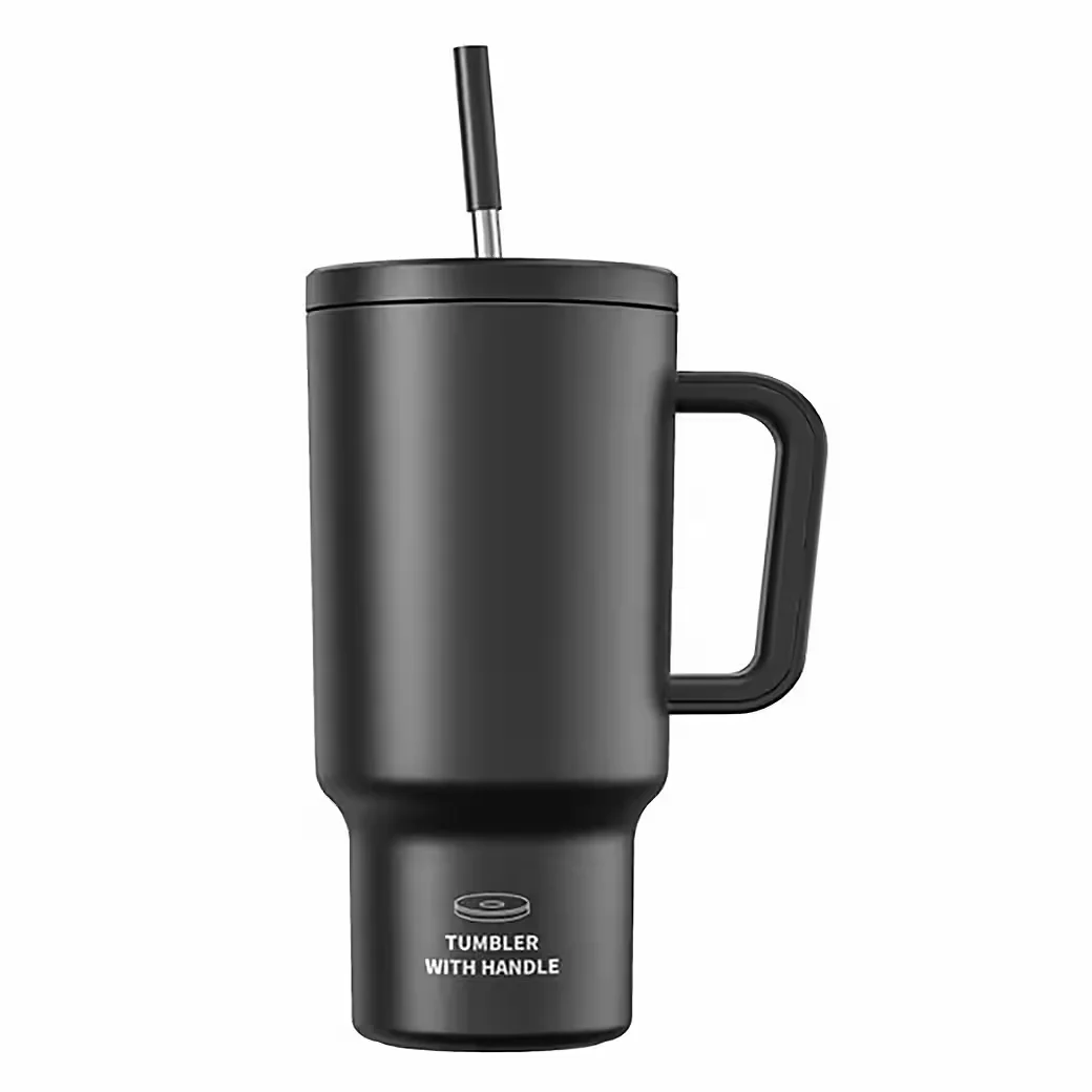IBETTERTEC Thermosflasche 1,2L Edelstahl doppelwandig mit Griffdeckel