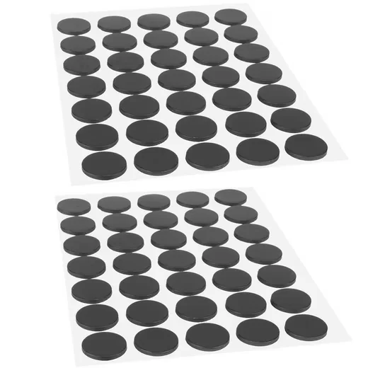 ECENCE 70x selbstklebende Magnetplättchen Ø18 x 2 mm