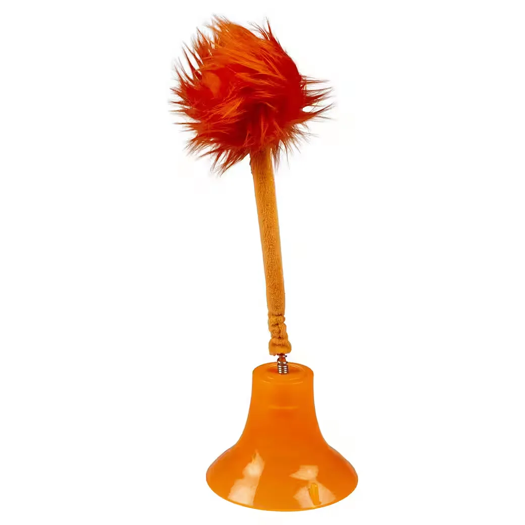 DUVO+ Wobble n Play Spring interaktives Katzenspielzeug orange