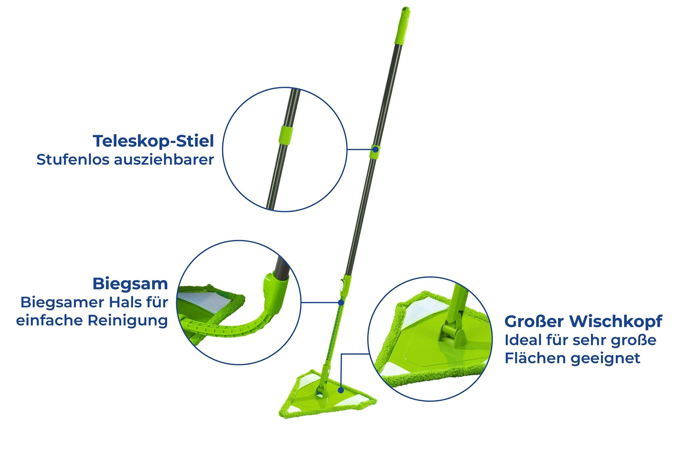 MAXIMEX Bodenwischer Set Triangel