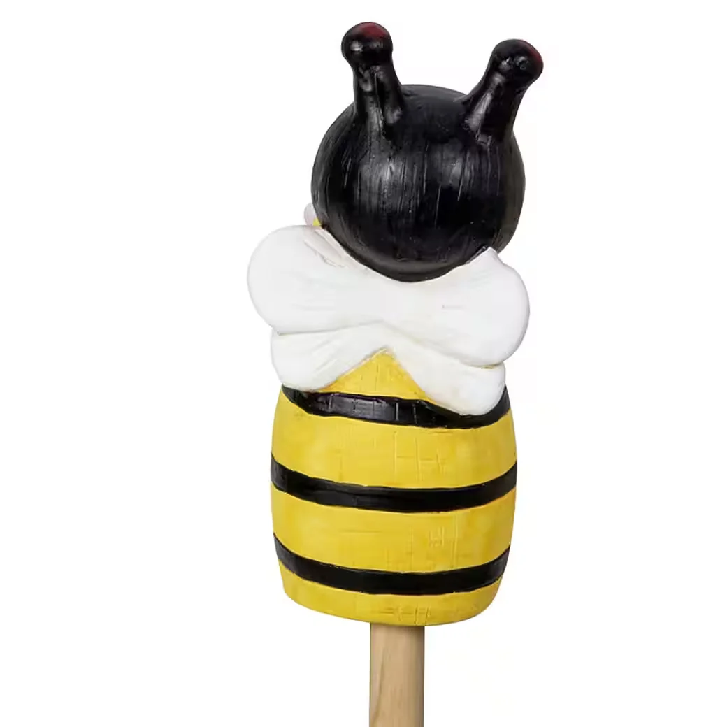 MEL-O-DESIGN Zaunhocker Keramik Gartenfigur Zauntiere 23 cm