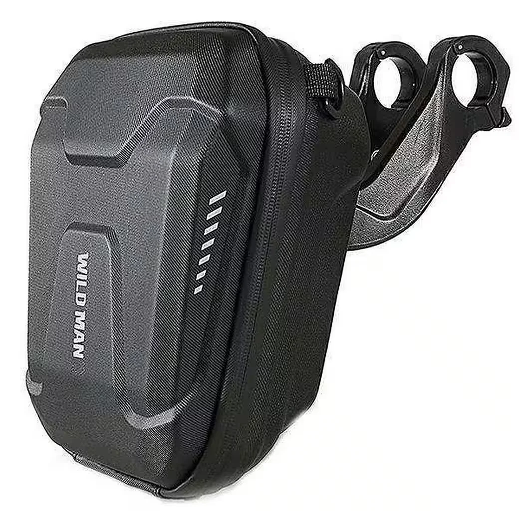 WILDMAN Lenkertasche Fahrrad 3L schwarz E8 mit Reißverschluss