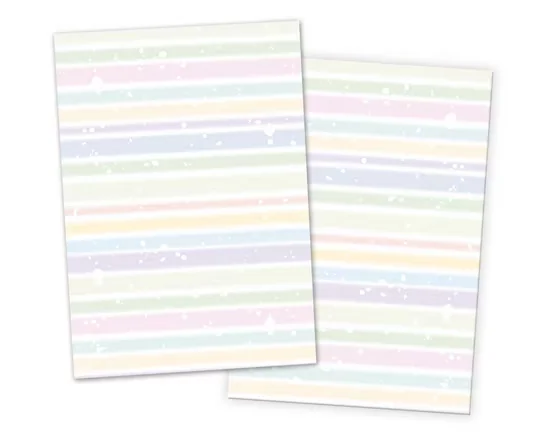 JUNAPACK Briefpapier A4 Blumen Ostern für Drucker und Firmenpost