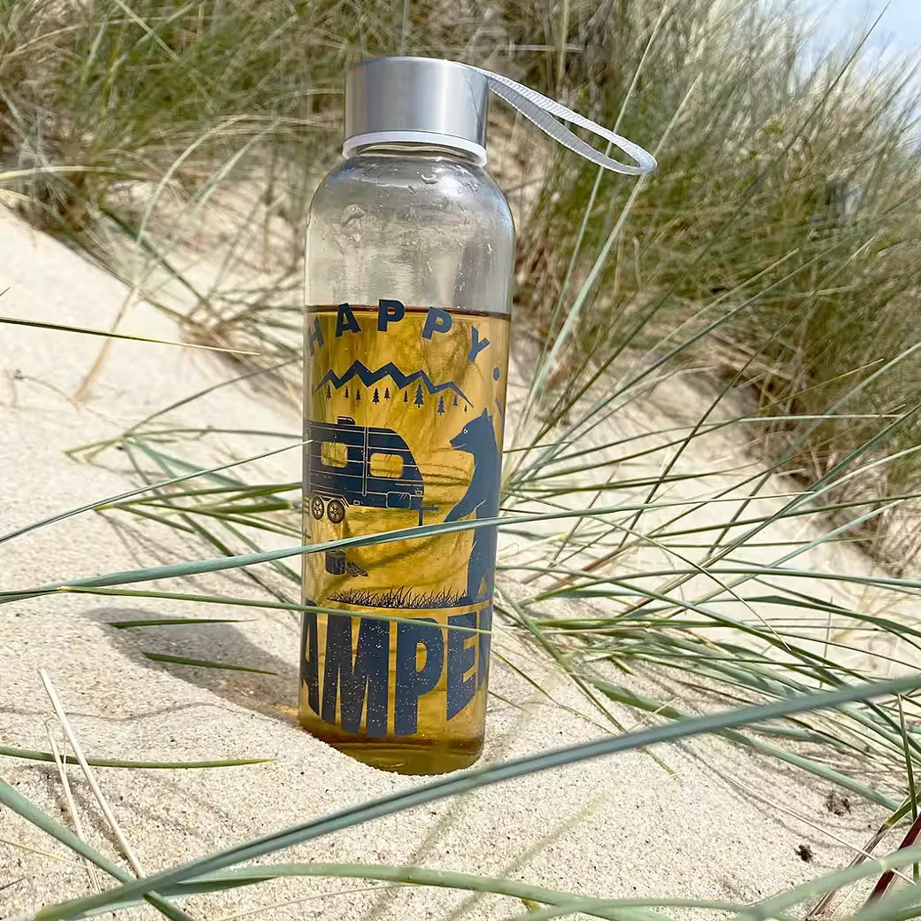 GEDA LABELS Trinkflasche Happy Camper