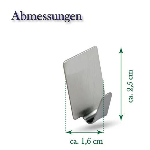 Bestlivings Wandhaken 76409 Selbstklebehaken ohne Bohren